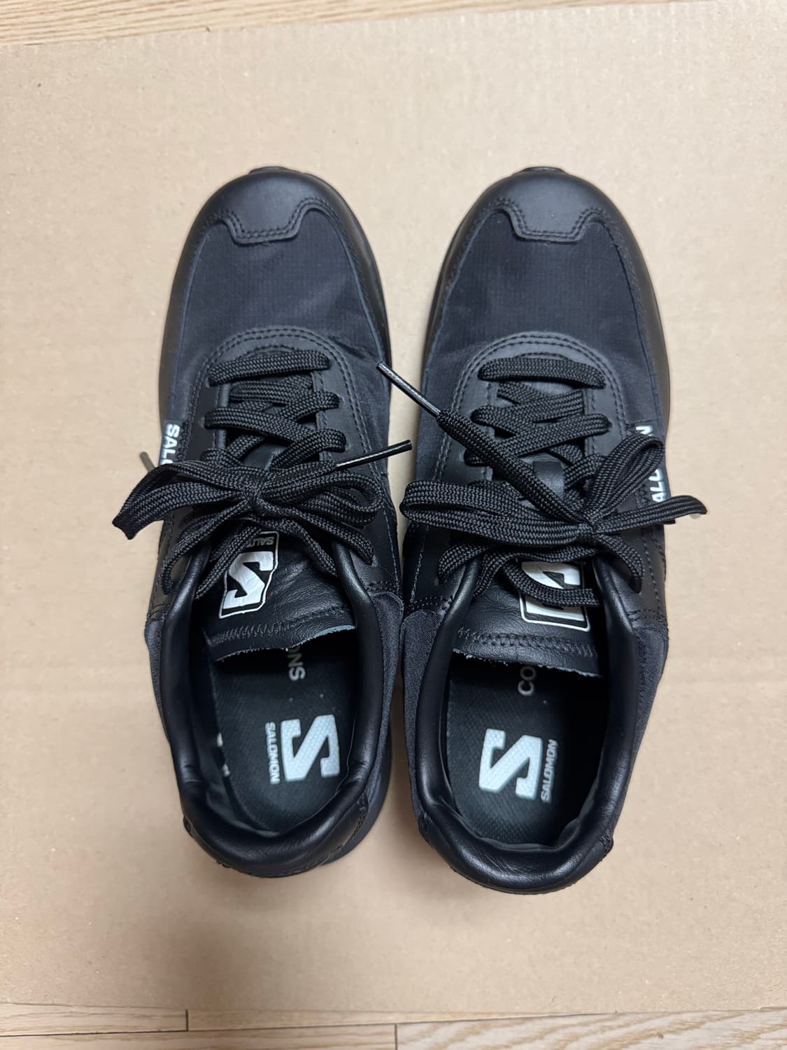 살로몬 꼼데가르송 SR90 블랙 255 상품이미지5