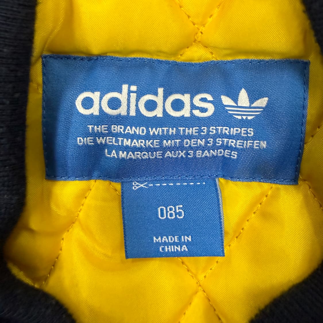 (S)아디다스 Adidas 로고 봄버자켓(네이비) 상품이미지2