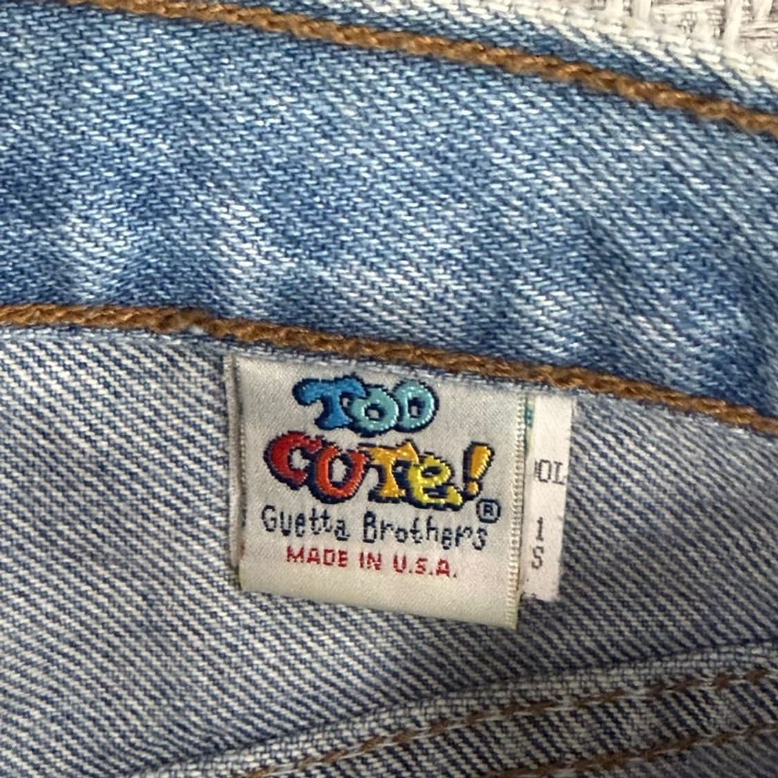 made in usa 빈티지 스누피 데님팬츠 v1098 상품이미지7