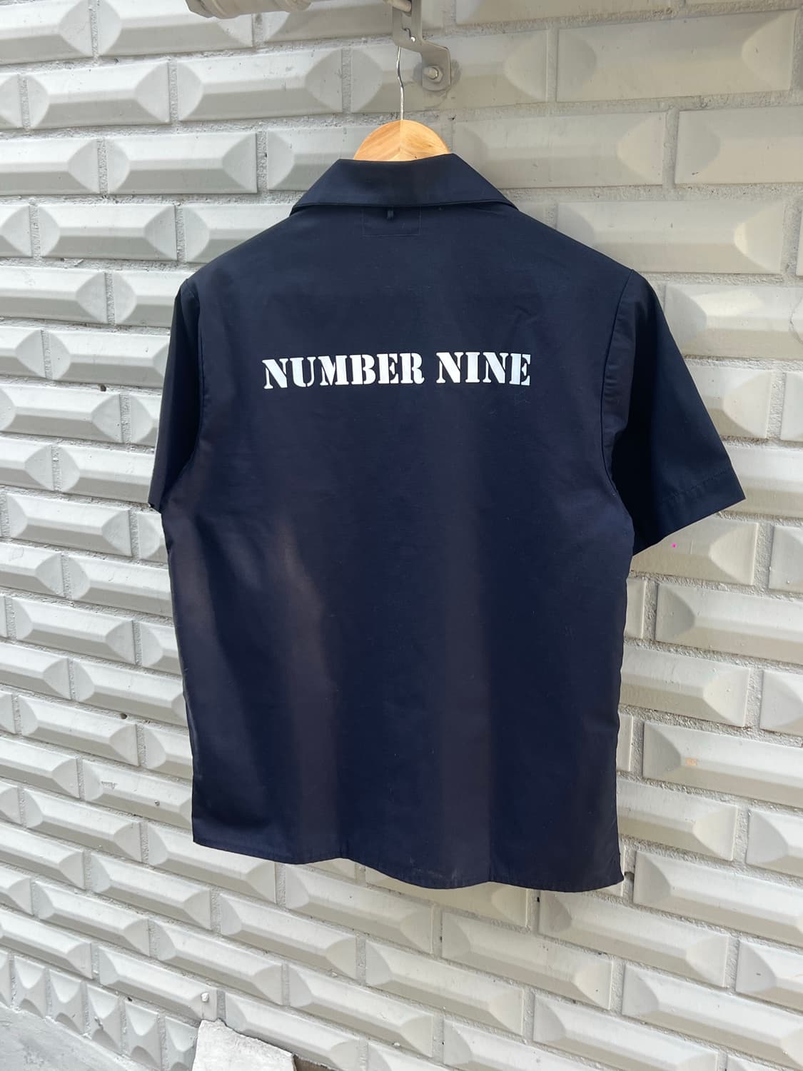 Number Nine Studio Open Collar Shirt 상품이미지2