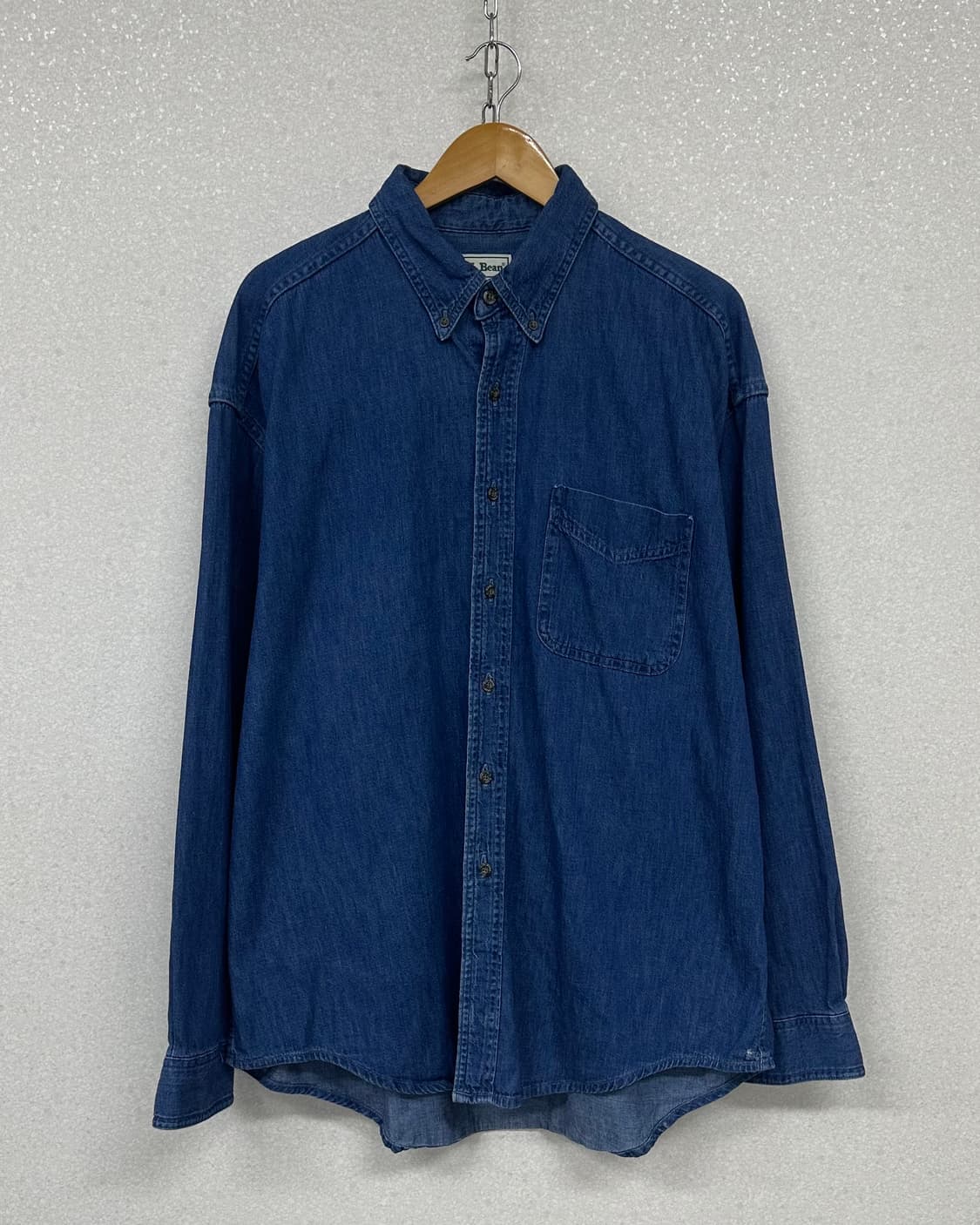 (XL~2XL)90'S L.L.BEAN 데님 셔츠-M2054 상품이미지1
