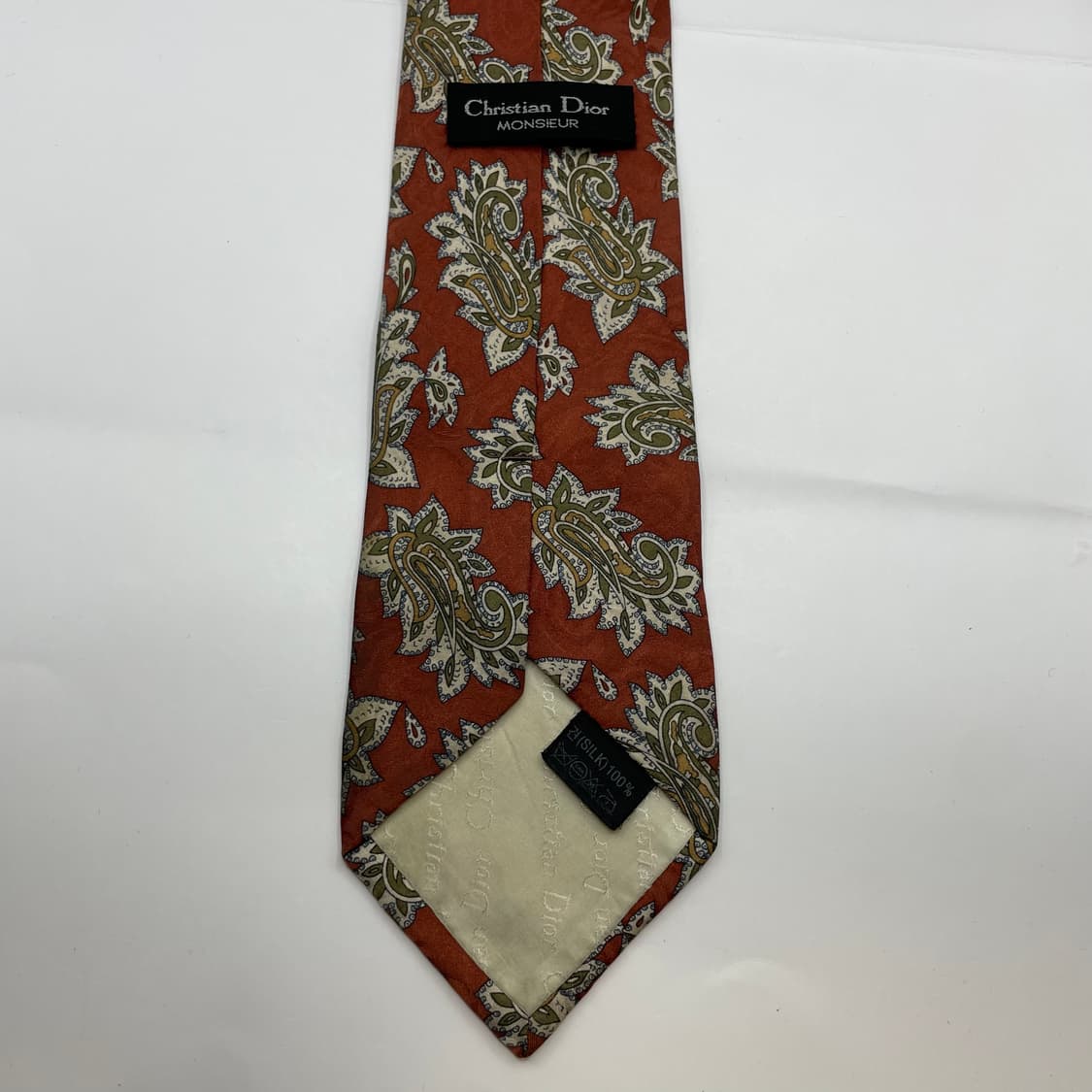 798) (Christian DIOR) 크리스찬 디올 패턴 넥타이 상품이미지2