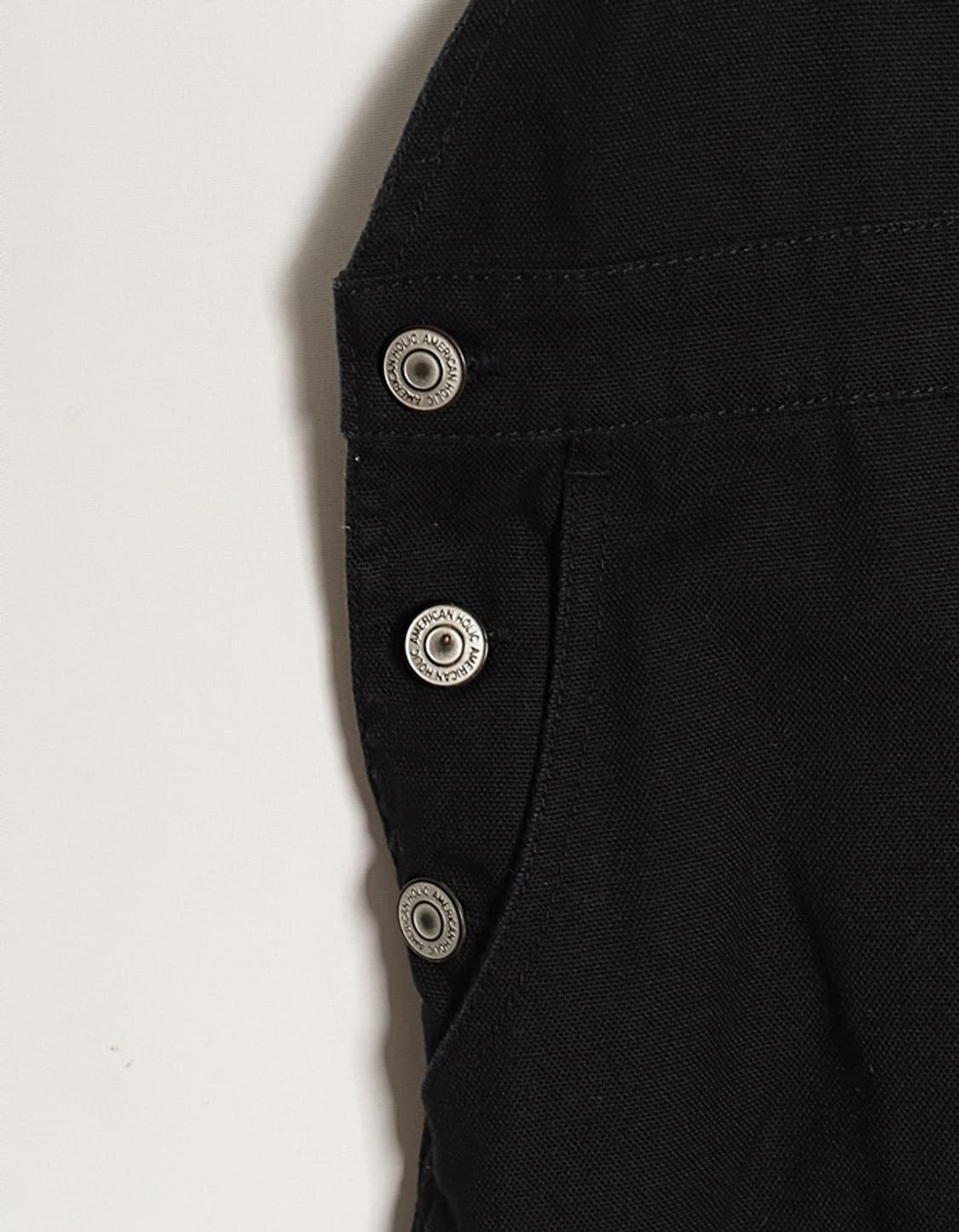 AMERICAN HOLIC Denim Jumper Skirt [S~M] 상품이미지3