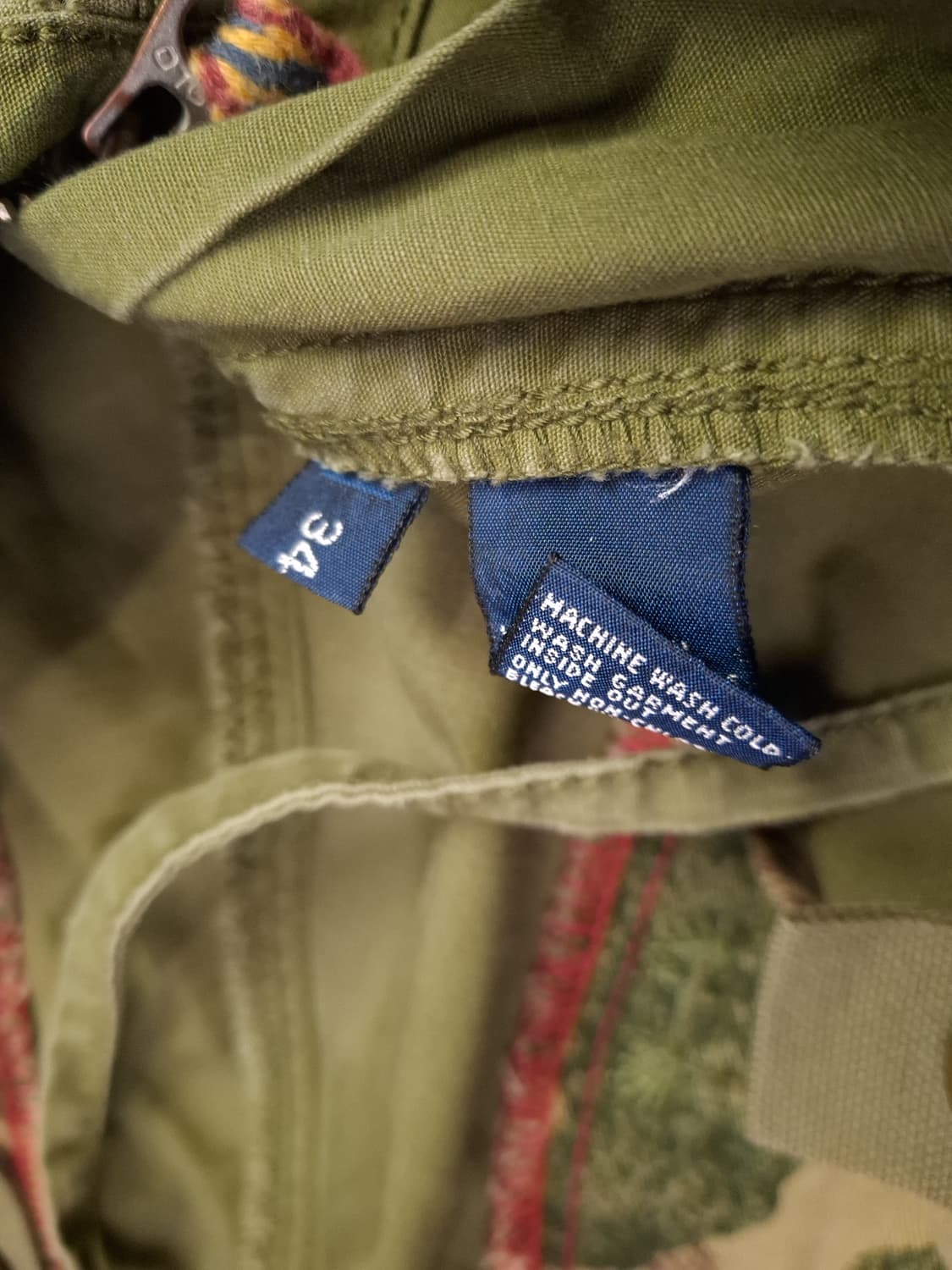 새제품급 오리지날 랄프로렌폴로 타이거 밀리터리 카고 반바지 상품이미지7