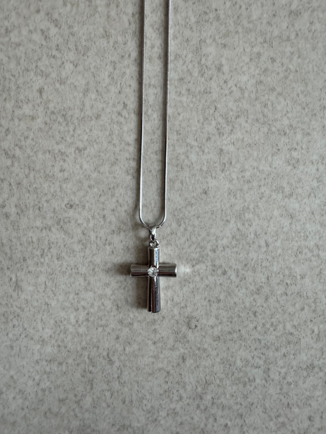 빈티지 십자가 팬던트 목걸이 상품이미지1