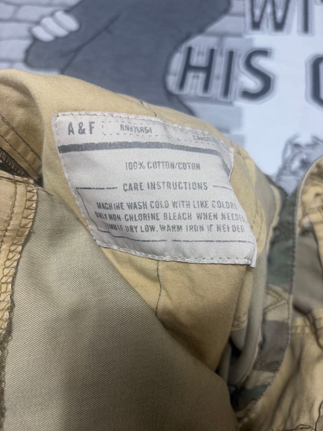 케토하우스 디테일 카모 카고 팬츠 상품이미지8