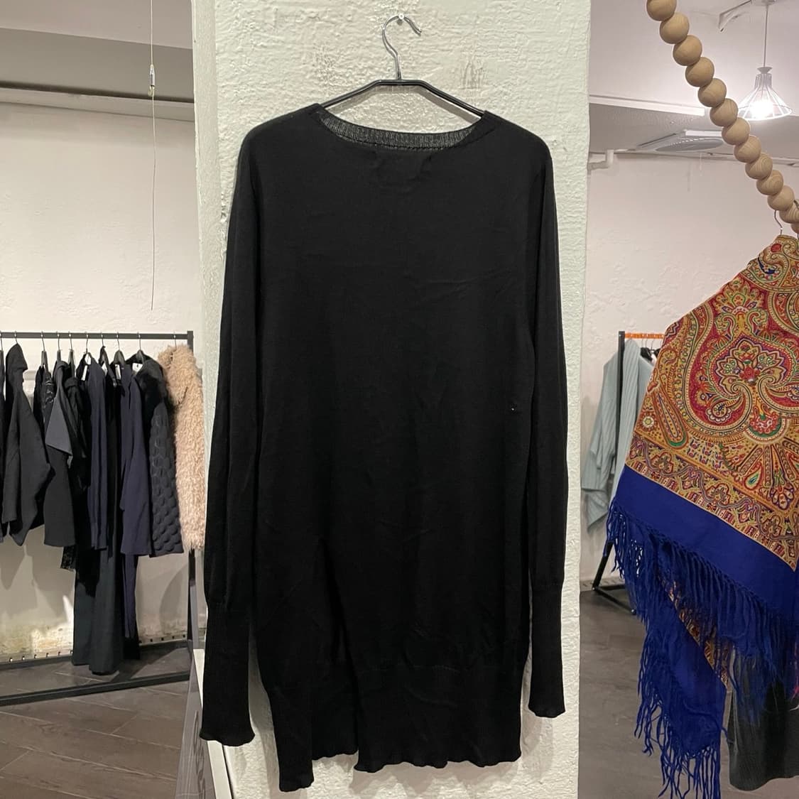 요지야마모토 컷아웃 니트 상품이미지3