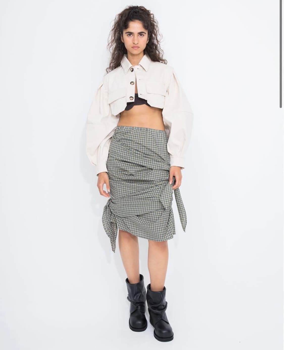 LEINWANDE Short Shirts Jacket - White 상품이미지5