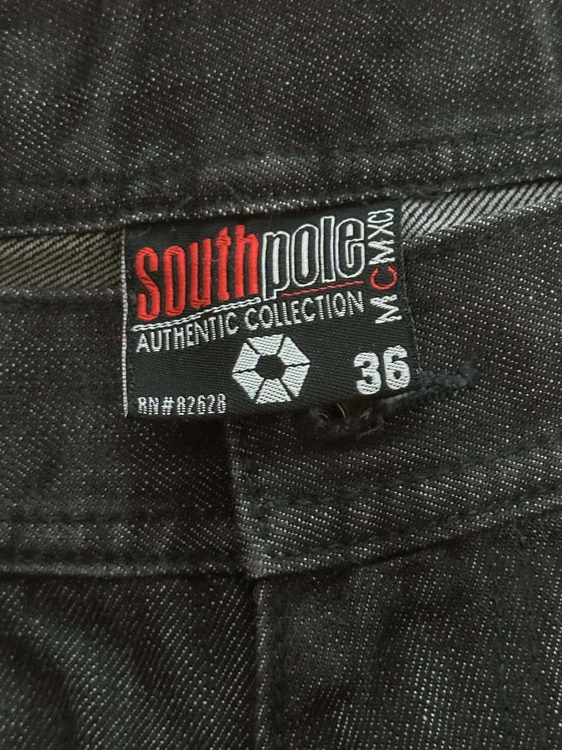 Southpole baggy black denim jeans 상품이미지3
