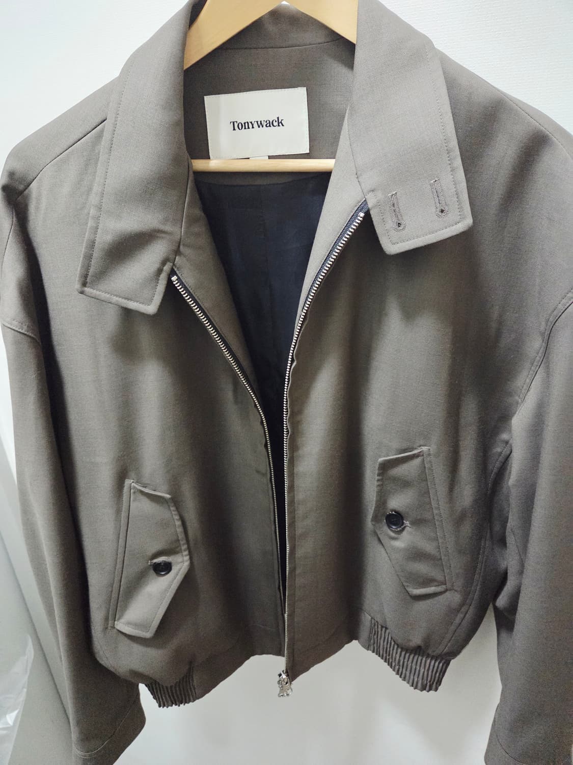 엘무드 tropical wool 해링턴 트로피칼 울 상품이미지1