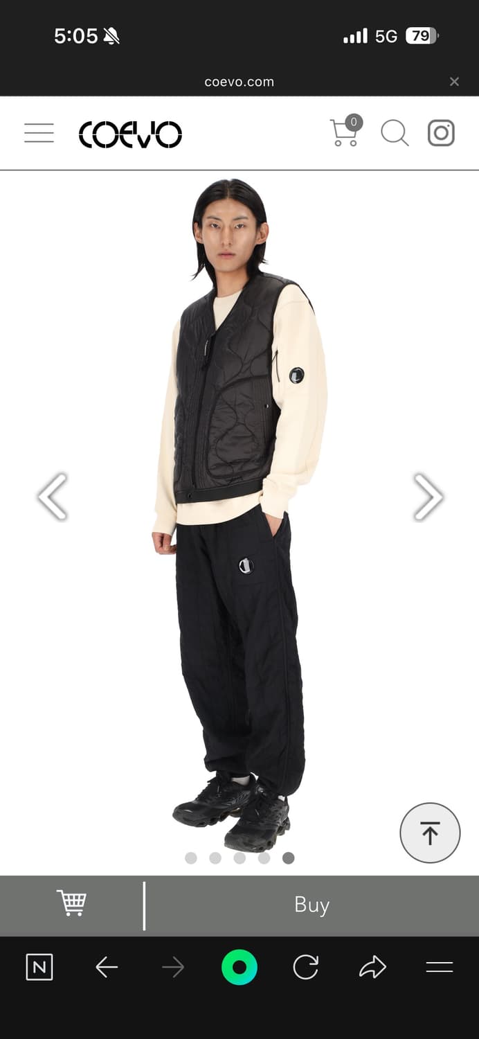 CP컴퍼니 라이너 패딩베스트 상품이미지4