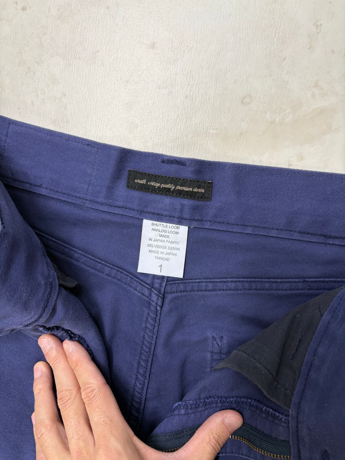 Wrath 몰스킨 워크팬츠 팝니다. 상품이미지3