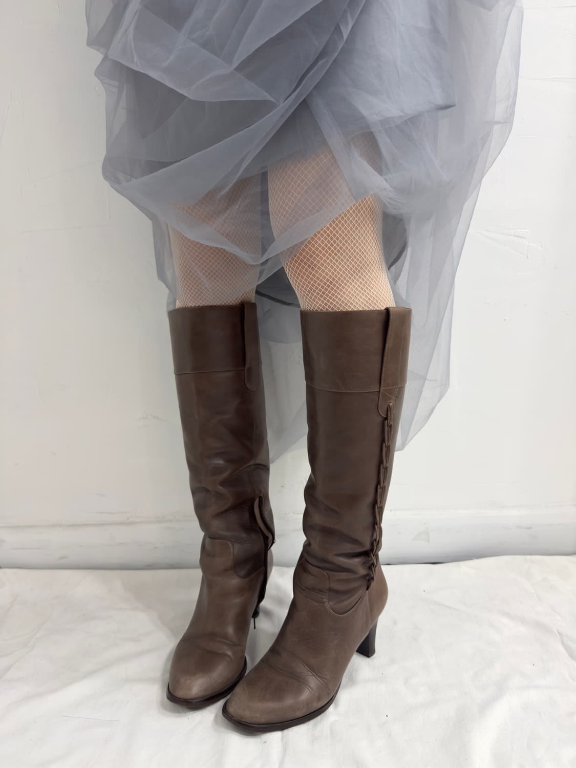 design leather vibram boots 상품이미지3