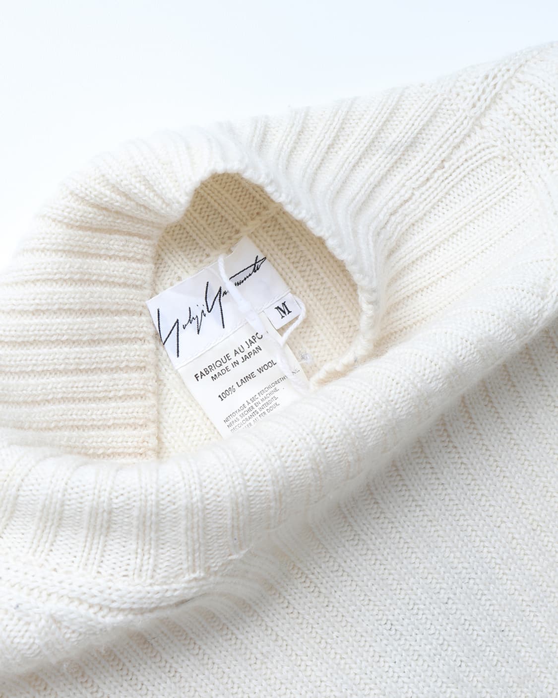 요지야마모토 Yohji Yamamoto Wool Sweater 상품이미지5