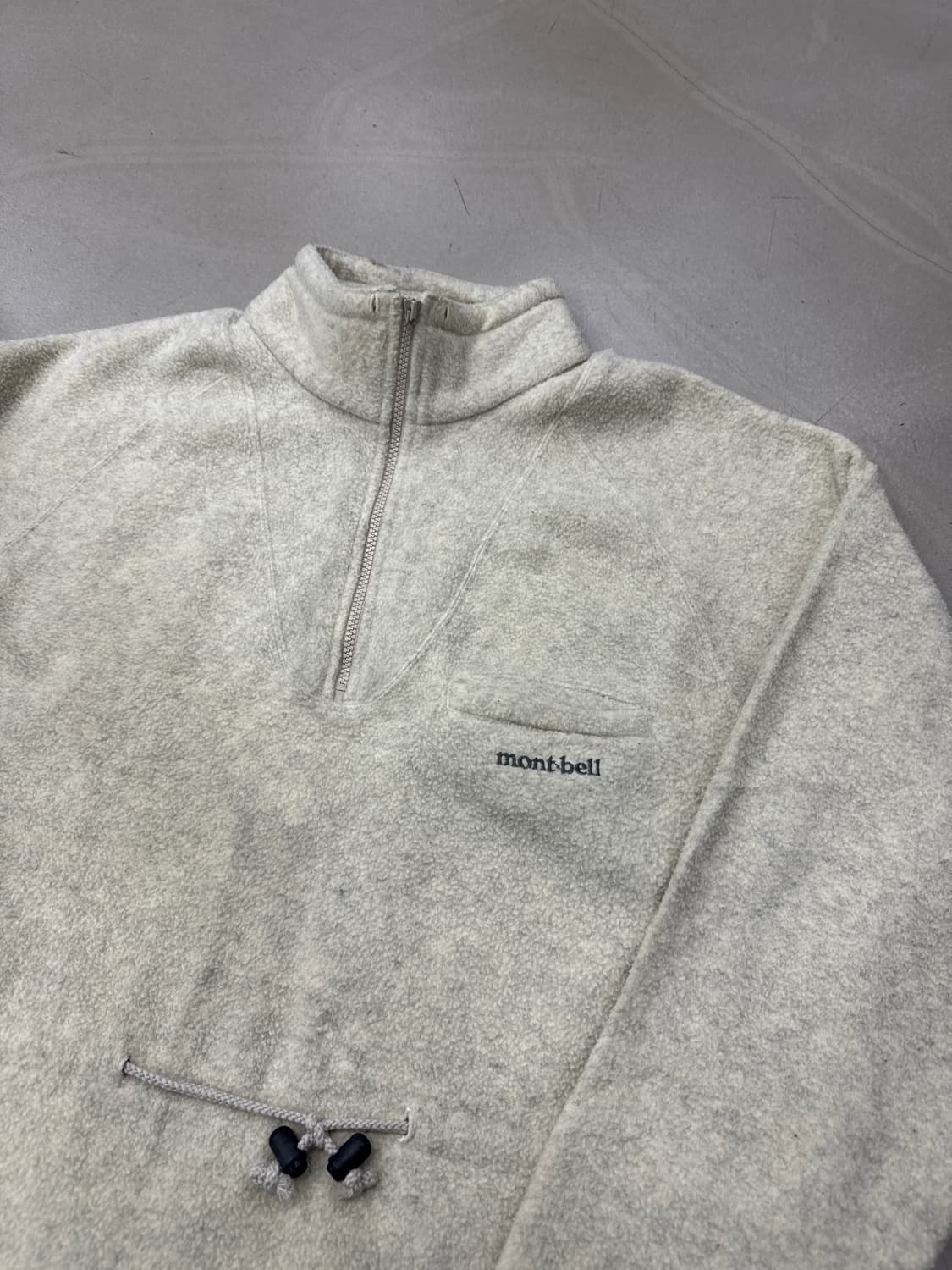 몽벨 플리스 반집업 L 상품이미지2