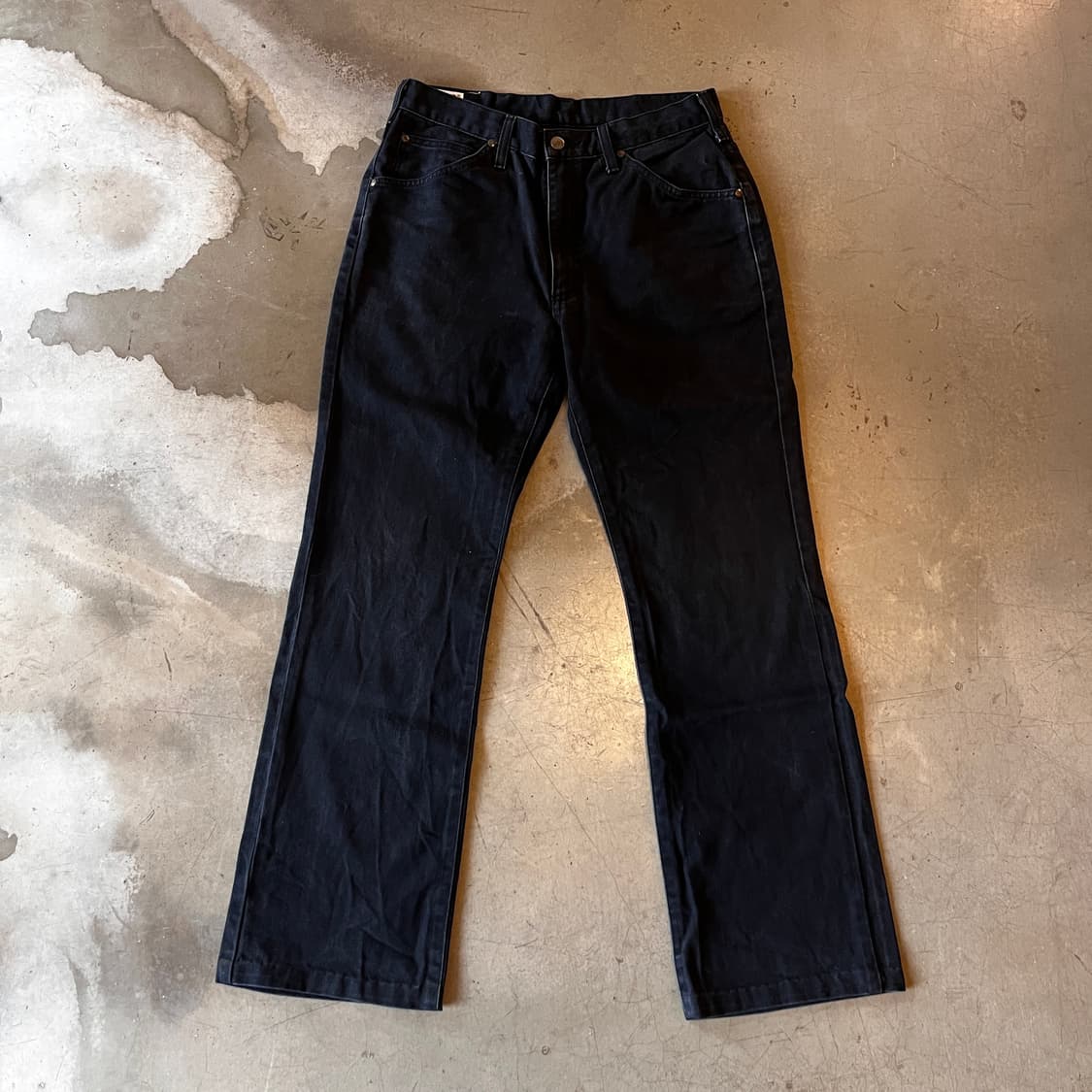 LEE 리 웨스터너 블랙 데님 팬츠 상품이미지1