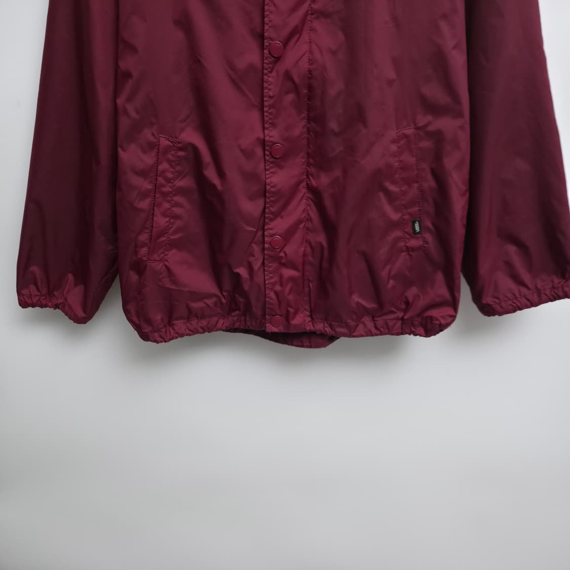 [L] 반스 버건디 코치 자켓 상품이미지4