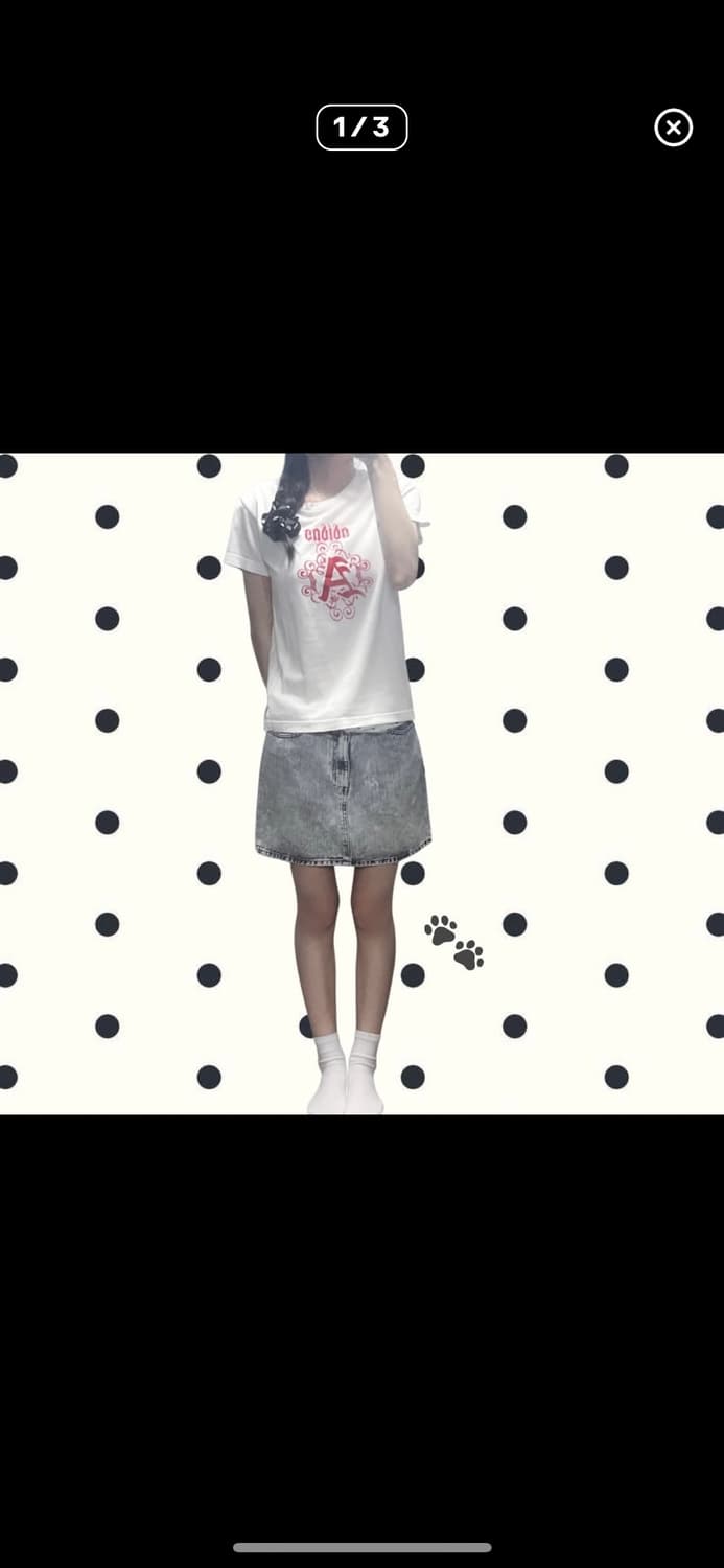 일본빈티지 미니스커트 일괄 4개 상품이미지2
