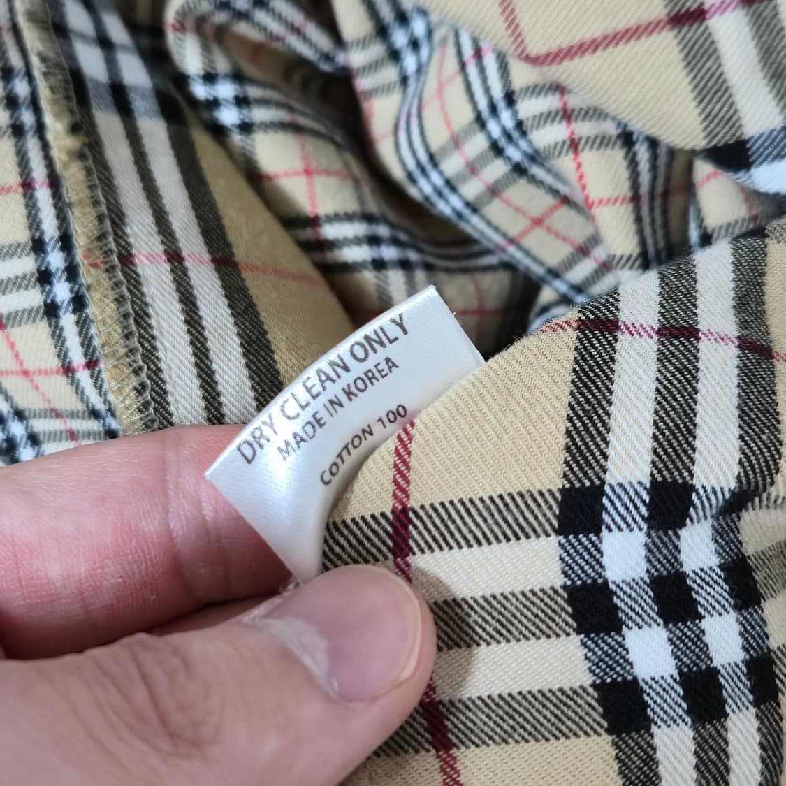 AJOBYAJO 체크 무늬 서츠 상품이미지3