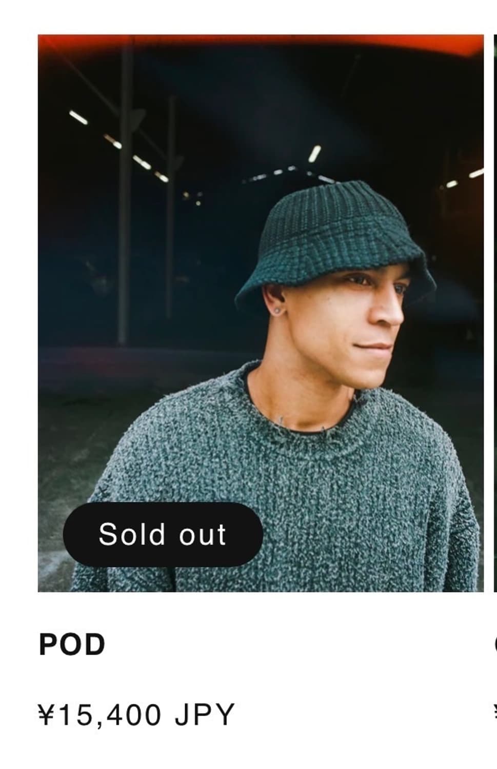 [M] 바이닐아카이브 POD 버킷햇 블랙 상품이미지4