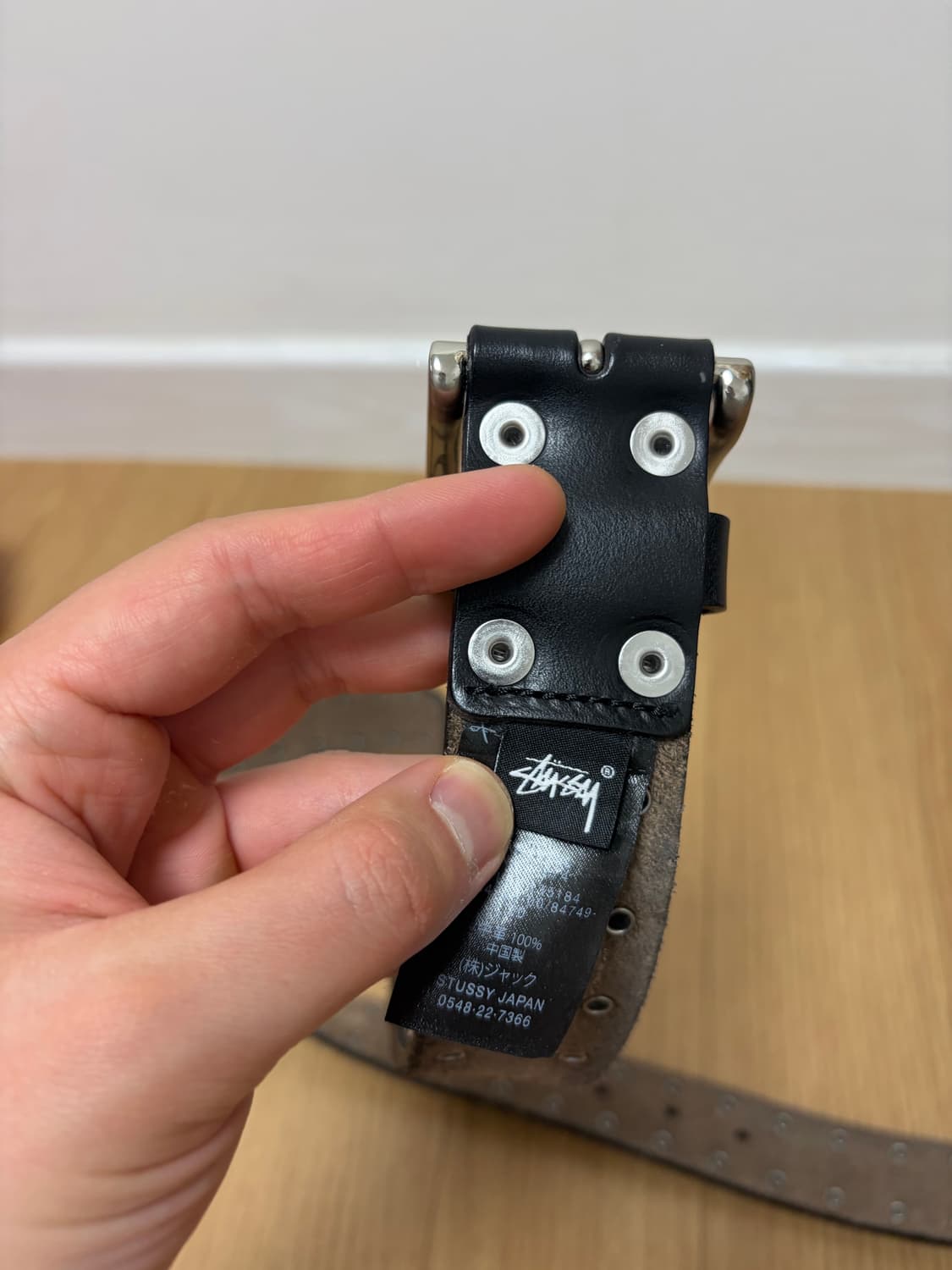 스투시 8볼 스터드 벨트 상품이미지3