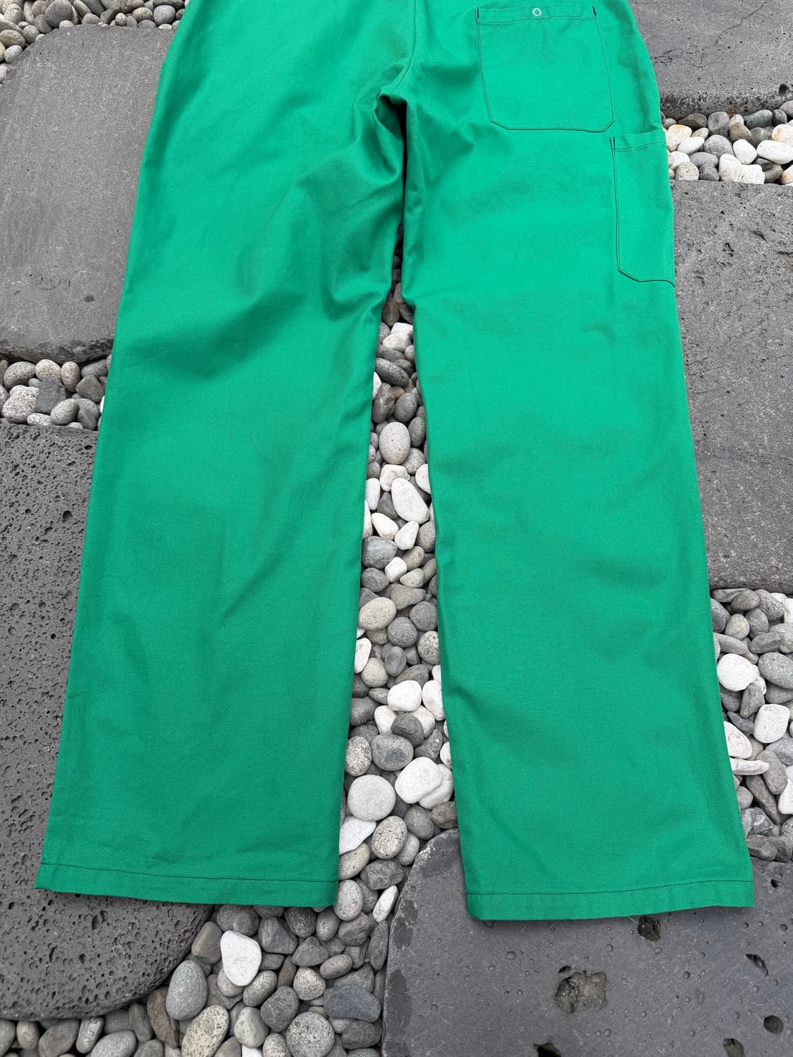 80s VINTAGE USIFOR GREEN FRENCH 프렌치워크팬츠 상품이미지10