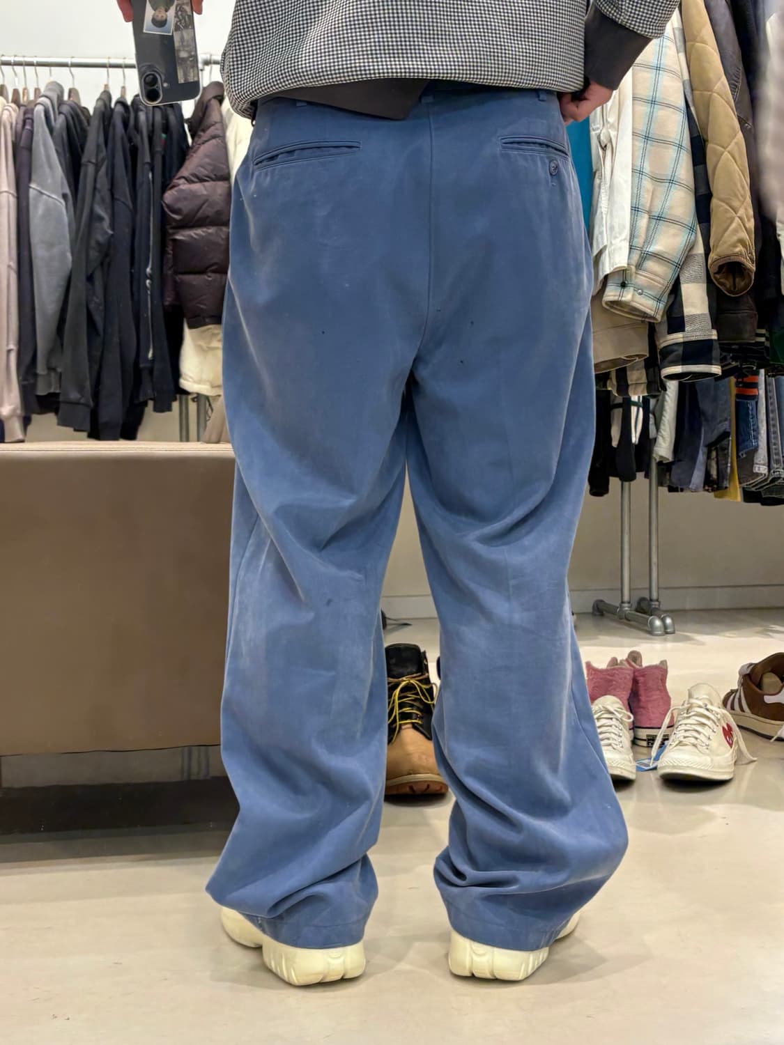 빅존 BIG JOHN 투 턱 릴랙스 핏 팬츠 상품이미지9