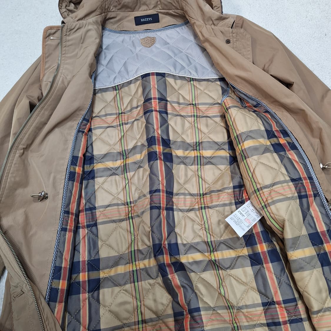 해지스  내피분리트렌치코트90 상품이미지7