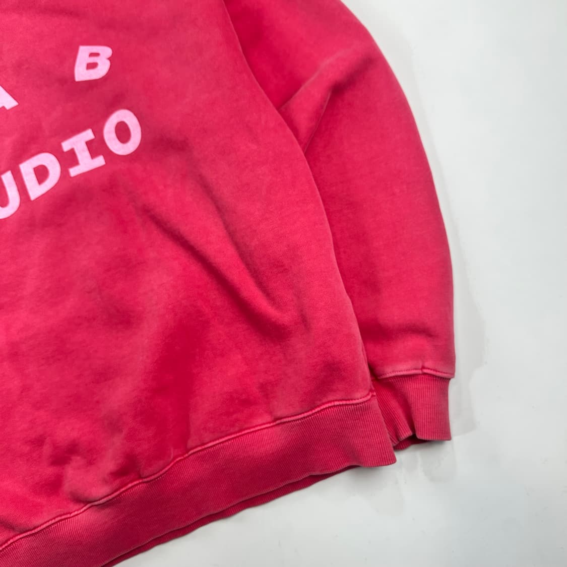 아이앱스튜디오 피그먼트 후드 핑크 상품이미지9