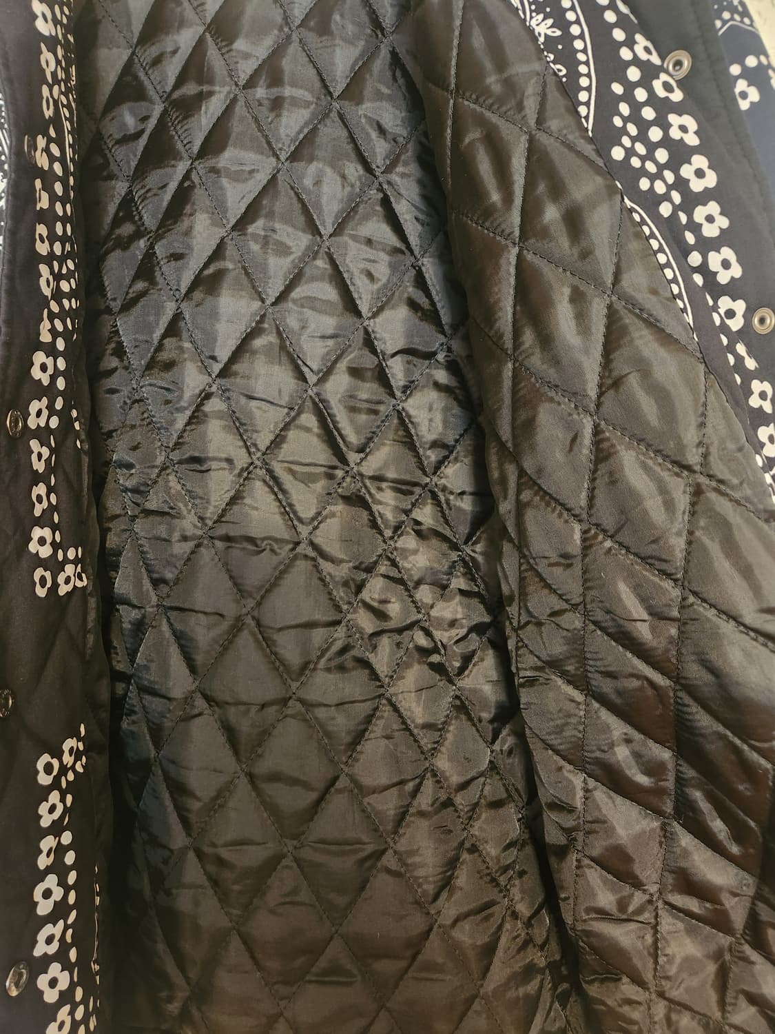 투머치토커 페이즐리 퀼팅 점퍼 상품이미지3