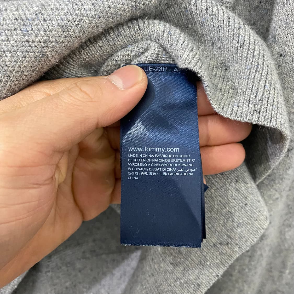 타미 로고 니트(M) 상품이미지4