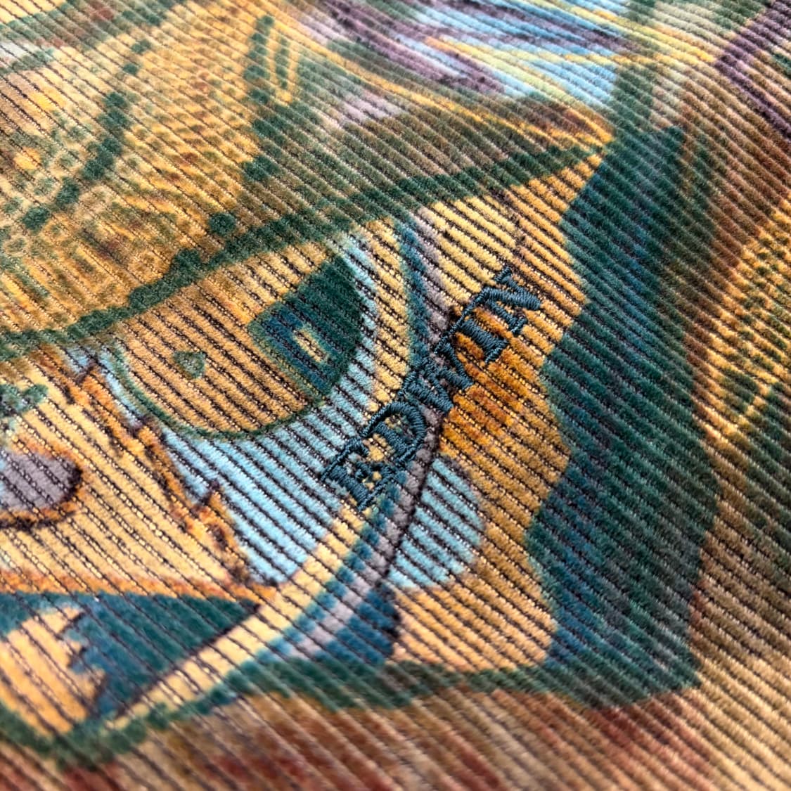 [95] EDWIN 에드윈 빈티지 패턴 코듀로이 블루종 자켓 B706 상품이미지4