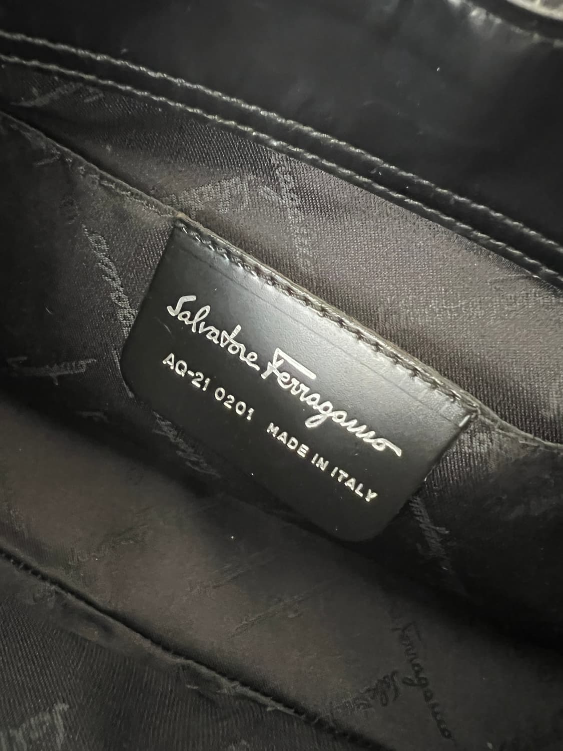 빈티지 페라가모 간치니 블랙 숄더백 상품이미지6