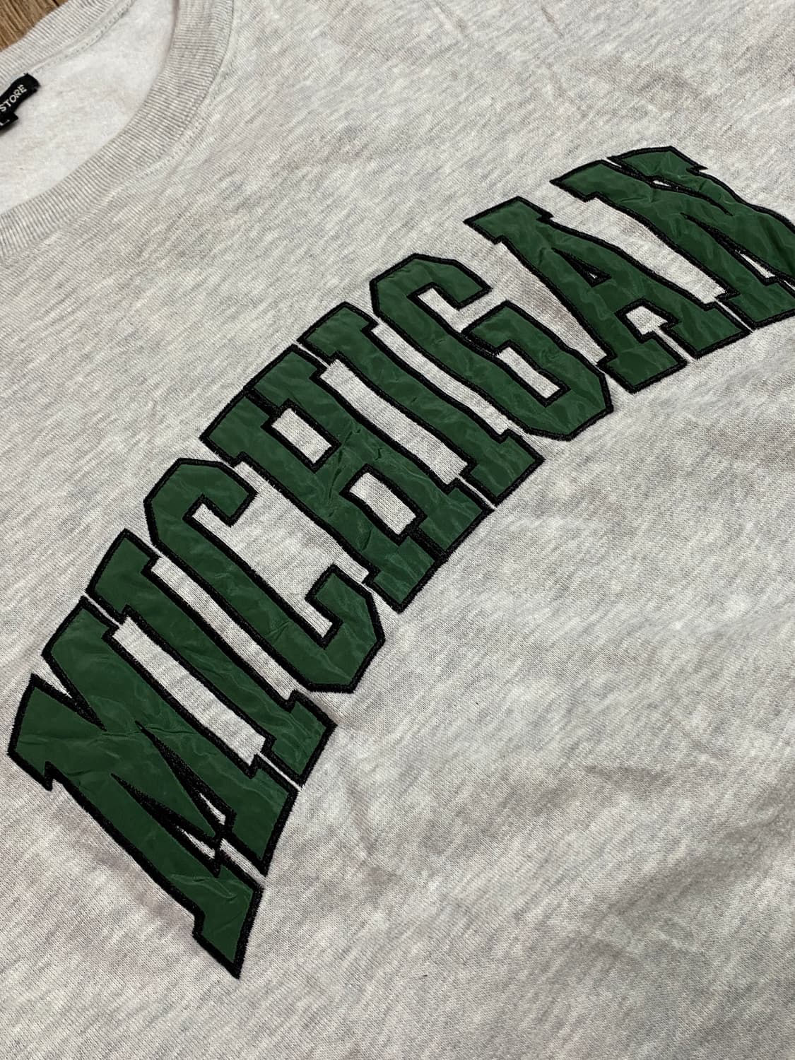 프릭스 스토어 미시간 스펠아웃 스웻셔츠 맨투맨 그레이 L 상품이미지3