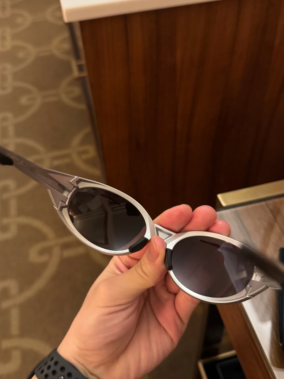 오클리 아이자켓 실버 판매 상품이미지2