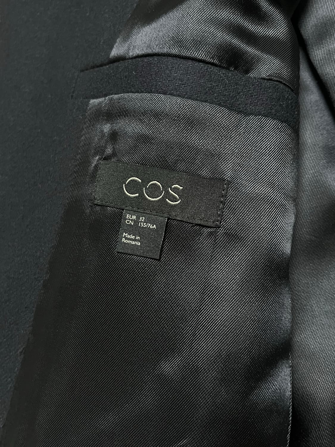 COS 여성 캐시미어 울 크롭자켓 상품이미지5