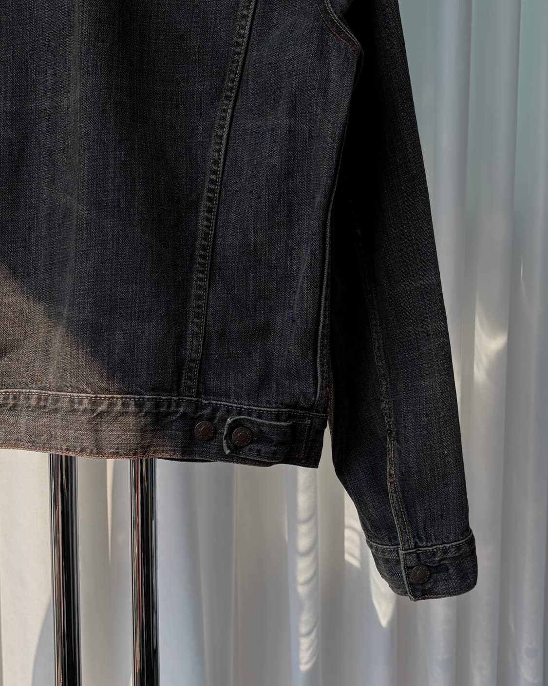 [M]리바이스 Levi's 00s 흑청 트러커 자켓 상품이미지7