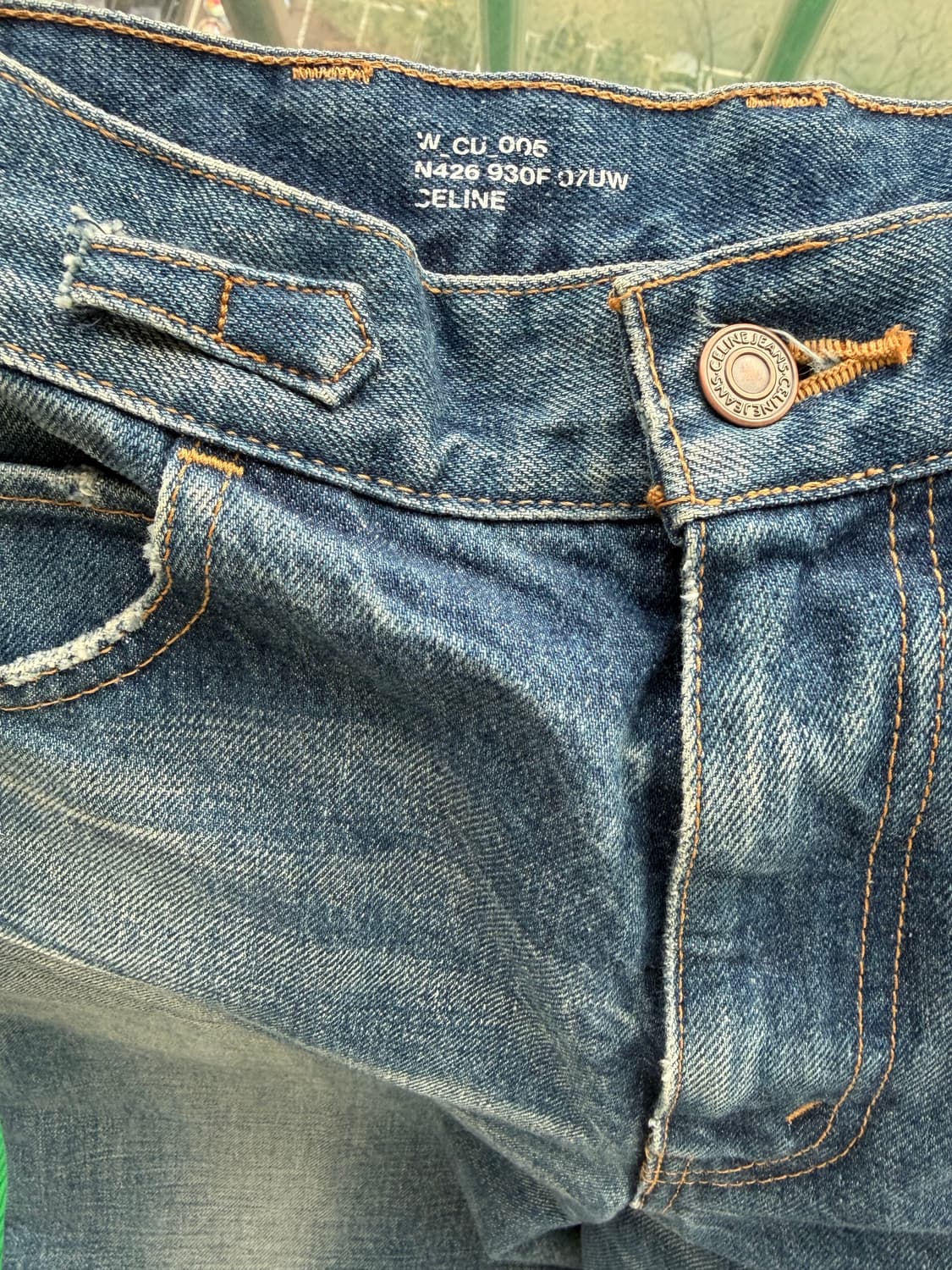 셀린느 데님 버뮤다 팬츠 25 상품이미지7