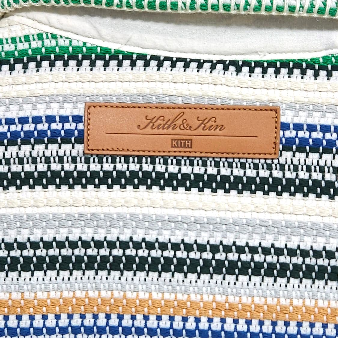 105)KITH 키스 23s/s 스트라이프 우븐 코치 자켓 봄가을 상품이미지7