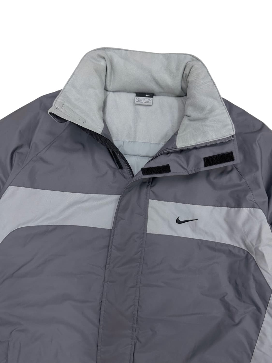 00s 나이키 올드스쿨 패딩 점퍼 그레이 (XL~2XL) 상품이미지3