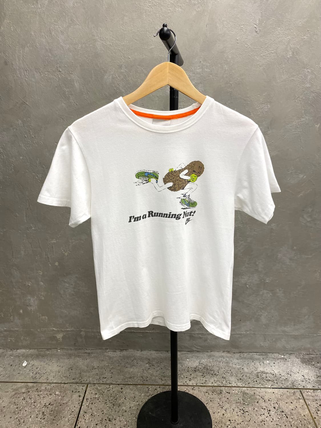 [S-M] 00s Nike I'm a Running Nut! 빈티지 반팔 상품이미지1