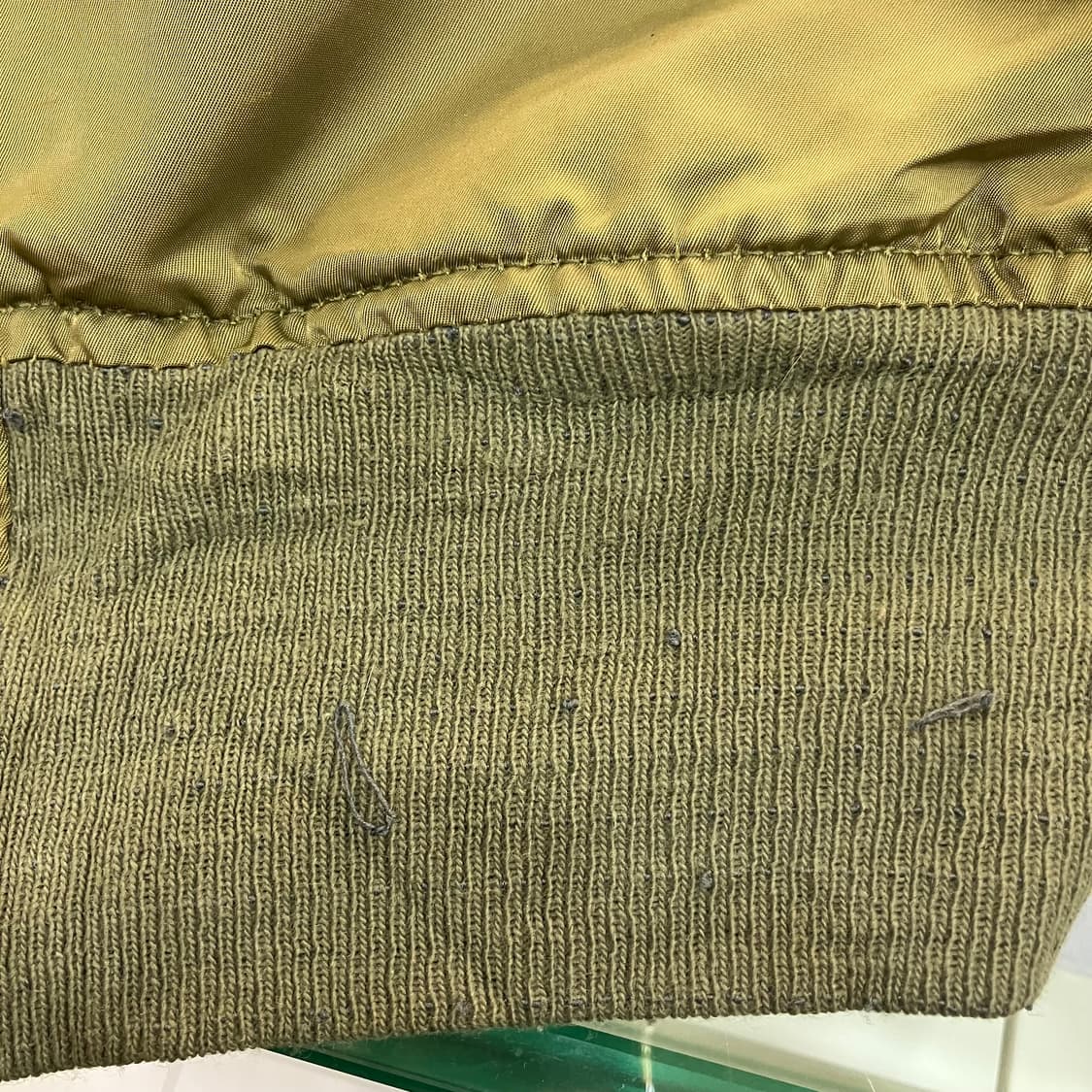 알파인더스트리 카키 ma-1 항공점퍼 M 상품이미지6