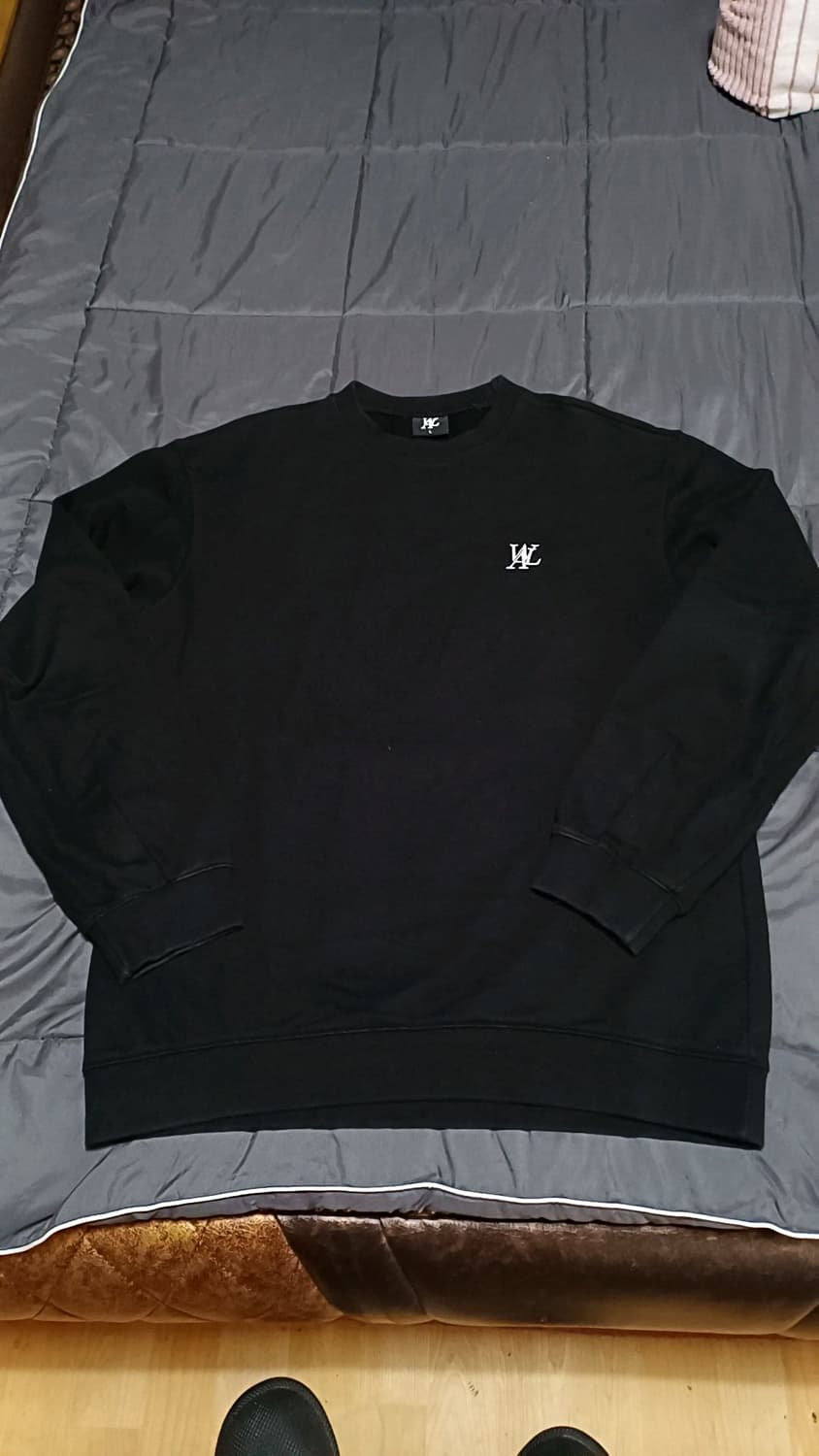 우알롱 맨투맨 110 가슴61 기장77 상품이미지1