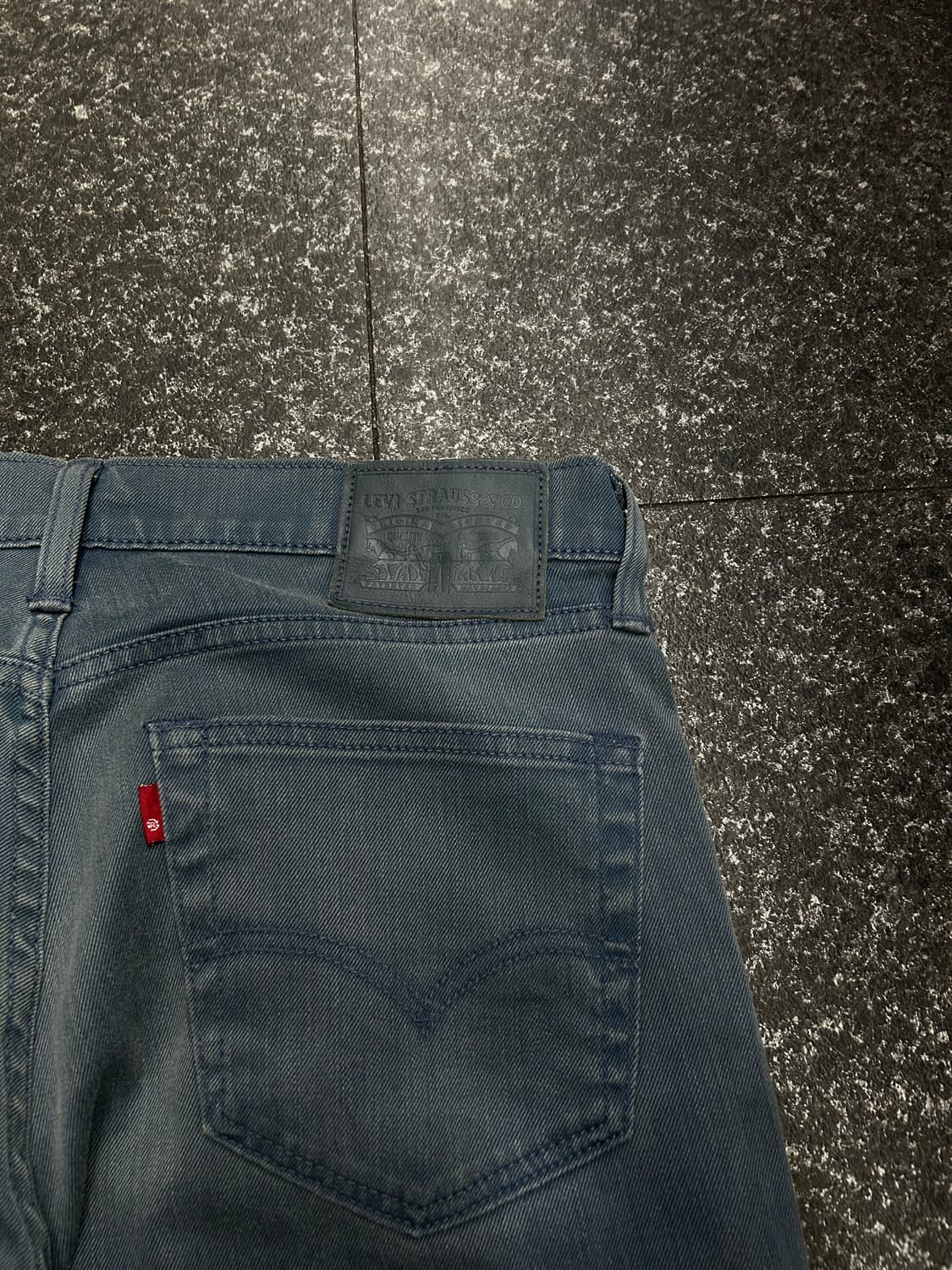 리바이스 더티블루 데님팬츠 청바지 남성 34인치 상품이미지3