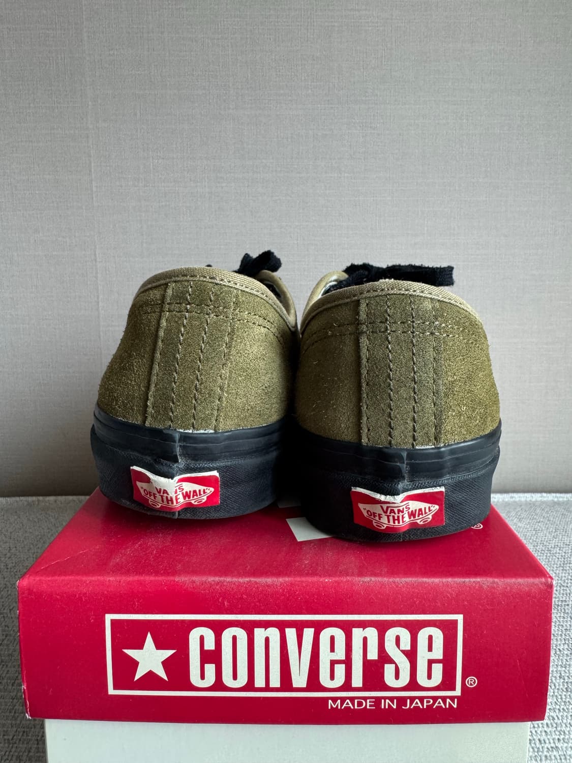 [Vans] 반스 어센틱 스웨이드 애너하임 스타일 44_올리브(270) 상품이미지3