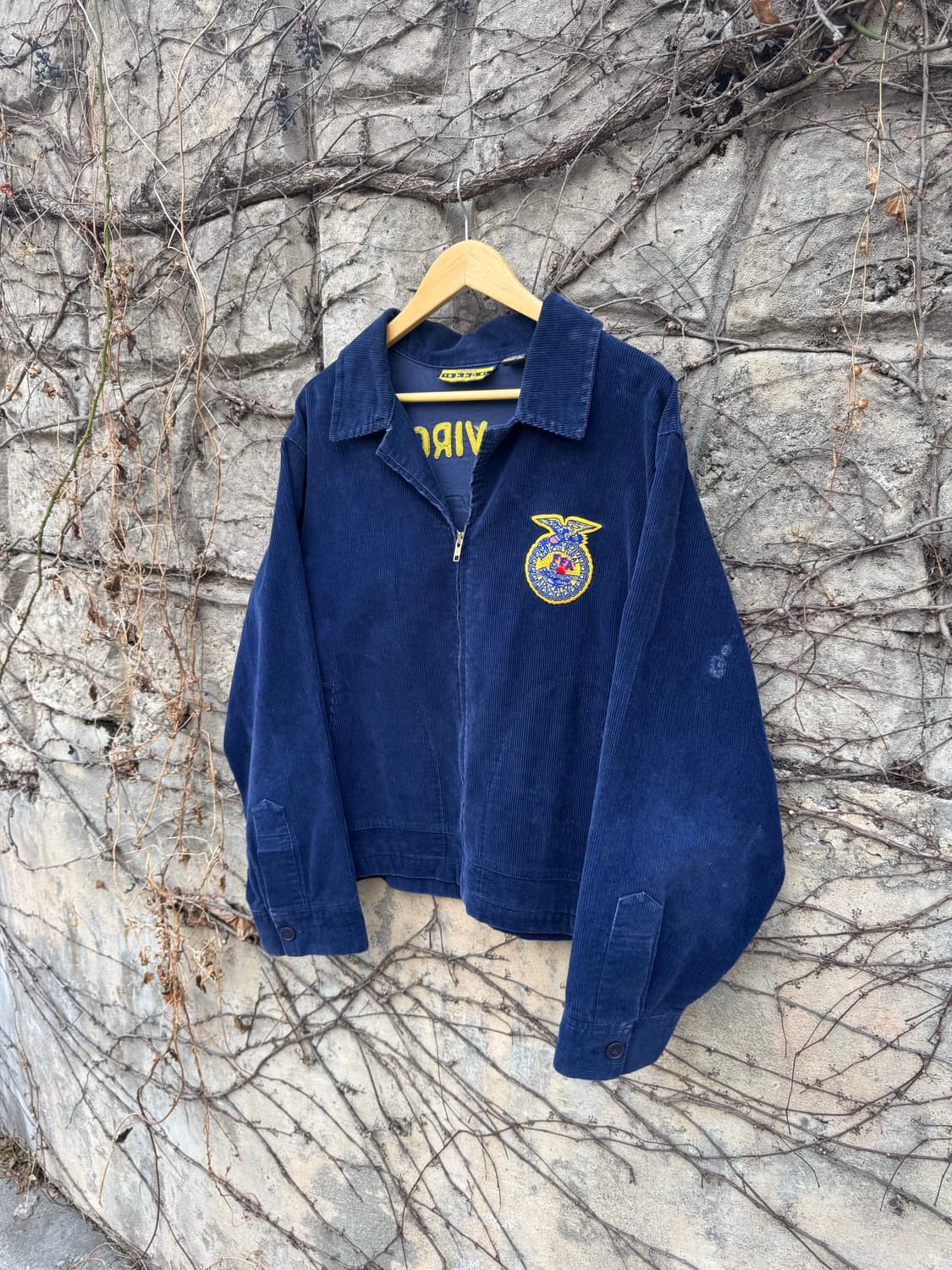 오리지널 빈티지 체인스티치 코듀로이 ffa 자켓 46 상품이미지3