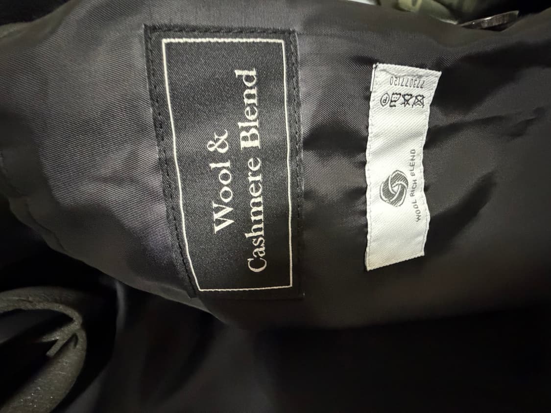 인사일런스 캐시미어 더블 롱 코트 상품이미지4