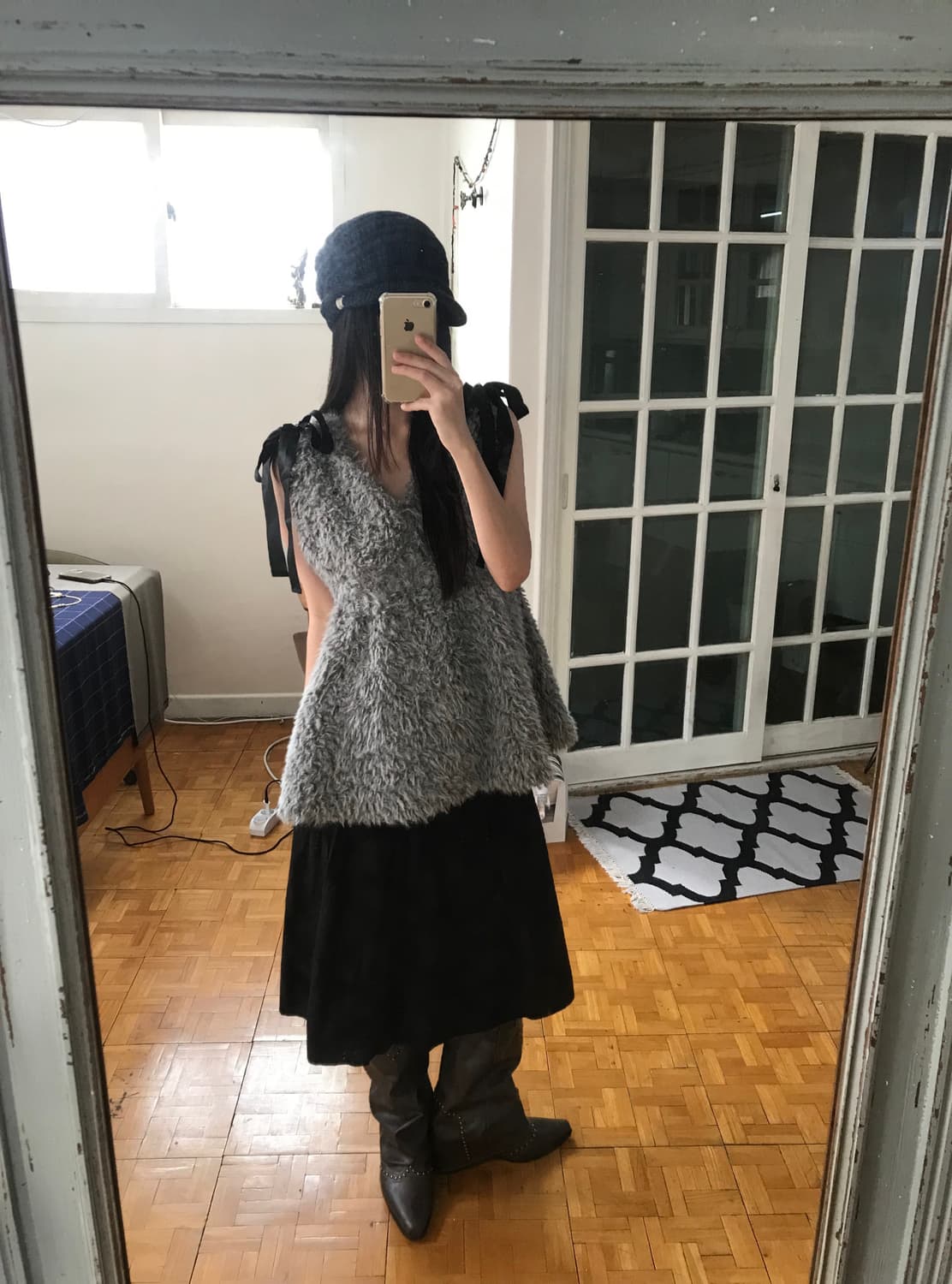 vintage banding skirt 상품이미지5