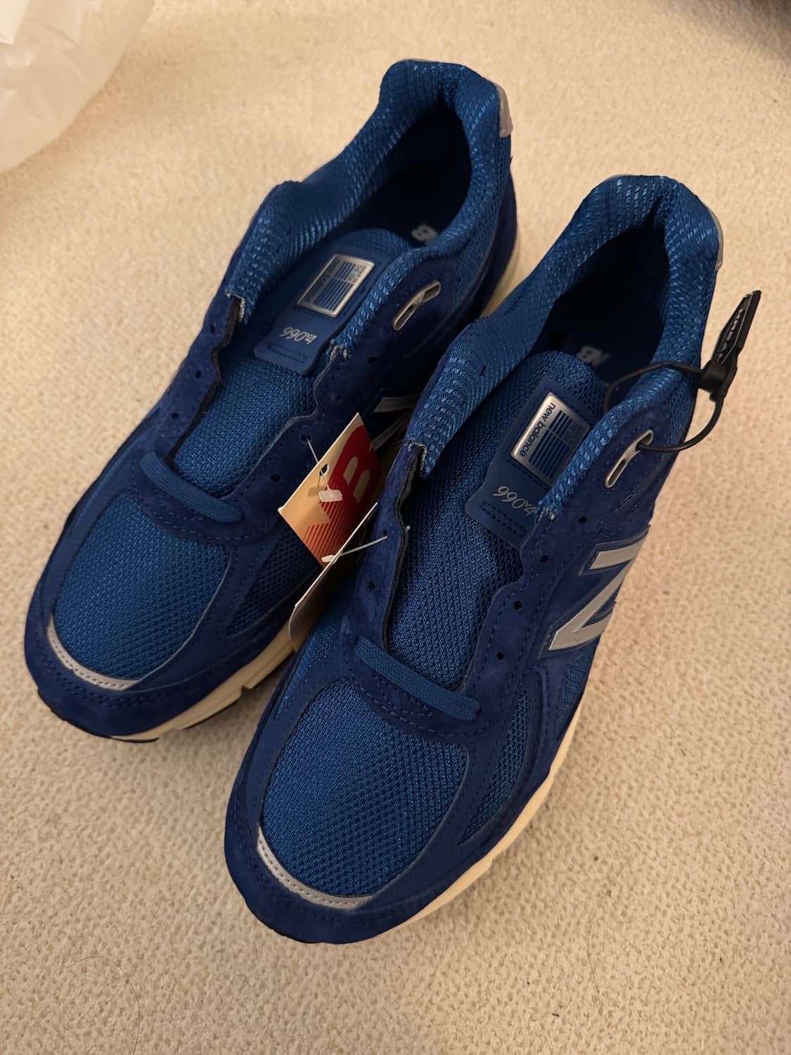 뉴발란스 x 에메 레온 도르 990v4 메이드 인 USA 블루 상품이미지3