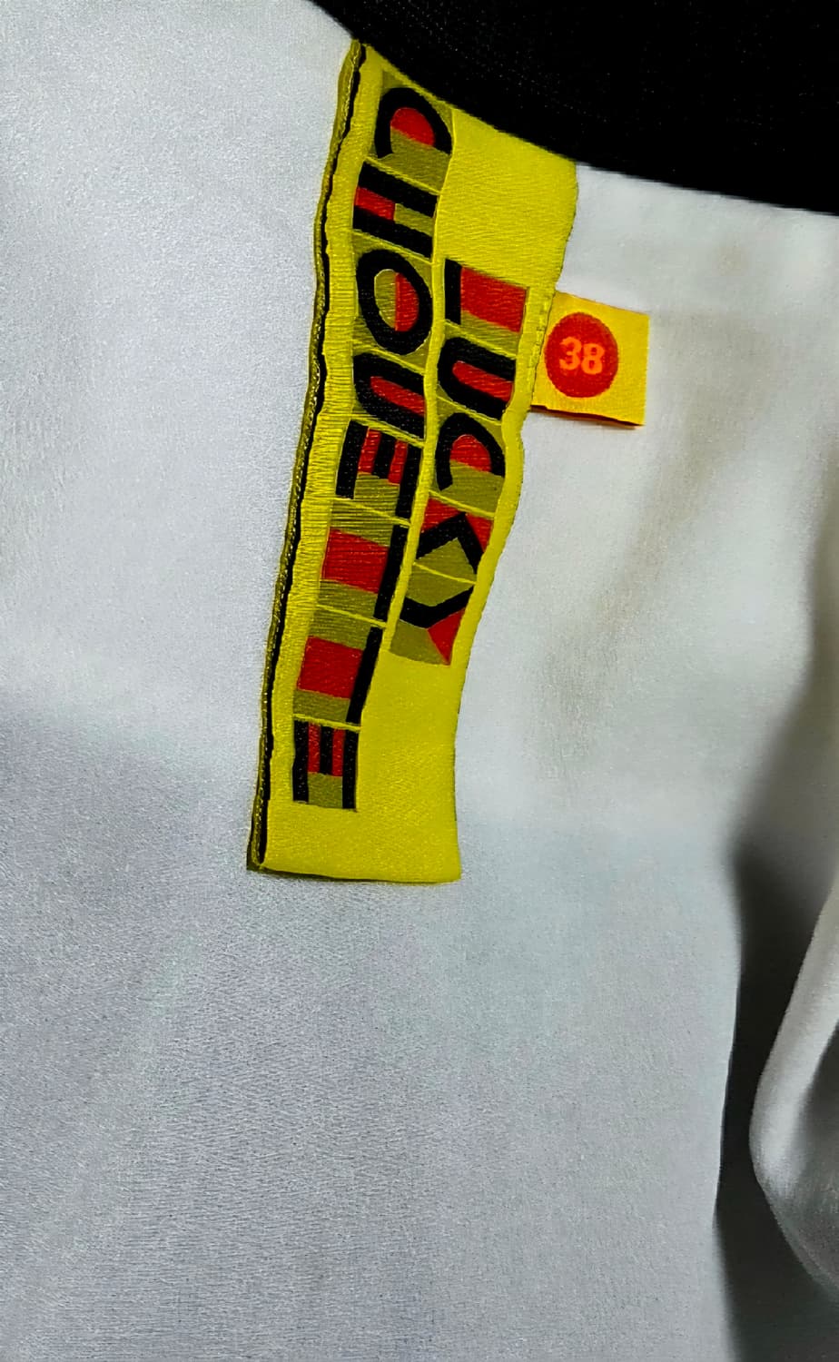 럭키슈에뜨 스트라이프 플레어 스커트 38 정품 (정가 58만원) 상품이미지2